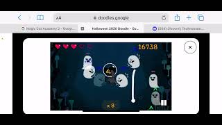 Gameplay of a google doodle game [upl. by Urban]