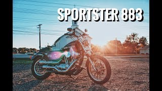 SPORTSTER 883 WALKAROUND [upl. by Carolann]