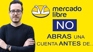 Cómo ABRIR una CUENTA en MERCADO LIBRE para Comprar y Vender  PASO A PASO [upl. by Nirrek270]