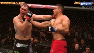 Fabricio Werdum VS Cain Velasquez  UFC 188  Highlights [upl. by Noteek]