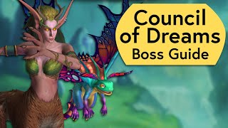 Council of Dreams Raid Guide  Normal and Heroic Council of Dreams Amirdrassil Boss Guide [upl. by Oiraved]