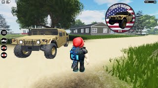 American Plains Mudding Roblox Hidden Vehicle Location Humvee [upl. by Iives]