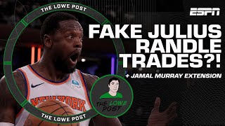 Jamal Murray extension fake Julius Randle trades amp biggest outstanding questions  The Lowe Post [upl. by Milka404]