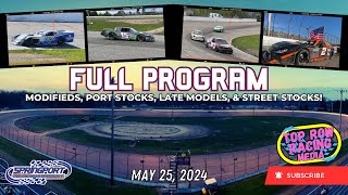 May 25 2024  FULL PROGRAM  Springport MidMichigan Speedway [upl. by Neladgam]