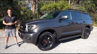 Is it NOW or NEVER to buy a 2022 Toyota Sequoia TRD Pro V8 [upl. by Eslud]