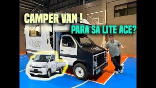 First Toyota Liteace Camper Van in PH [upl. by Atteynod]