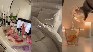 You deserve it🤍 Night routine TikTok compilations [upl. by Neetsuj807]