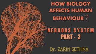 UNDERSTANDING PSYCHOLOGY  CENTRAL NERVOUS SYSTEM BRAIN amp SPINAL CORD by Dr Zarin Sethna [upl. by Consuelo]