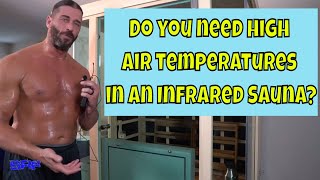 Sun Stream Infrared Saunas Sweat Test  Do you need high air temperature in an Infrared sauna [upl. by Phyllis]