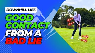 Perfect contact from a BAD LIE  must known tips [upl. by Koressa]