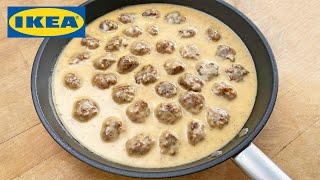 La Recette Secrète des Boulettes IKEA  Recette faite maison facile et rapide [upl. by Nelak]