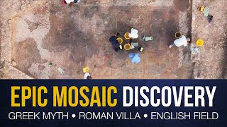 ARCHAEOLOGY NEWS  Epic mosaic discovery  Rutland Roman villa in a field Greek myth – Time Team [upl. by Shaeffer]