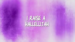 Raise A Hallelujah lyric video [upl. by Enilesor352]