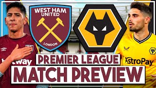 West Ham v Wolves Preview  Why ONeil cant replace Moyes Hammers can go 6th amp Dawson scoring [upl. by Ajile]