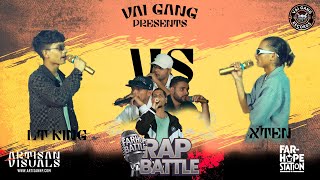 FARHOP RAP BATTLE  BATTLE ROUND  XTEN VS LT KING  VAIGANG RECORDS PRESENT [upl. by Attey]