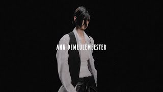 ANN DEMEULEMEESTER SPRING  SUMMER 2024 SHOW [upl. by Normandy]