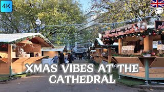 Birmingham at Christmas Cathedral Sights amp Market Highlights  Nov 2024 [upl. by Yrreiht]