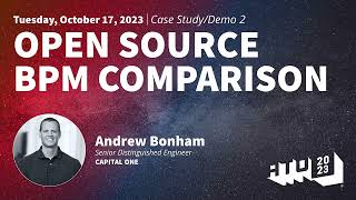 Open Source BPM Comparison  Andrew Bonham [upl. by Placidia]