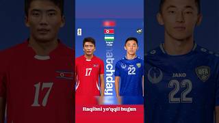 KXDR vs Uzbekistan football live  Bugun 1700 da jch2026 saralash kxdr uzbekistan abbos [upl. by Jenna208]