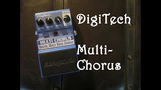 Digitech Multi ChorusDigital MultiVoice Chorus Hidden Gem [upl. by Okim]