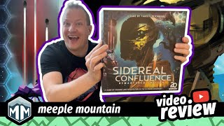 Sidereal Confluence  How to Play amp Review  Boardgame Brody [upl. by Nitsua]