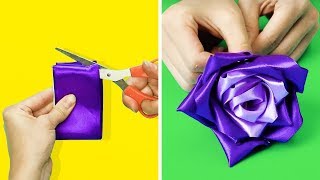 19 MARAVILLOSAS MANUALIDADES CON FLORES PARA HACER EN 5 MINUTOS [upl. by Lazaro]