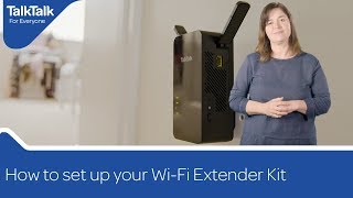 How to setup your WiFi Extender Kit  British Sign Language Version [upl. by Eihpos]