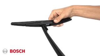 Bosch Wiper Blades  Installation Video II2012 [upl. by Ennailuj]