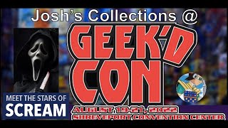 Geekd Con 2022 Convention Video Matthew Lillard Jamie Kennedy Skeet Ulrich Shreveport LA [upl. by Nus843]