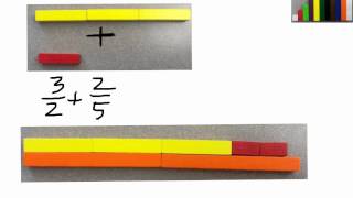 Intro to Cuisenaire Rods for Fractions [upl. by Berlin725]