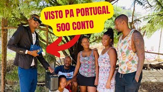 VISTO PA 🇵🇹 PORTUGAL 500 CONTO [upl. by Gnel]