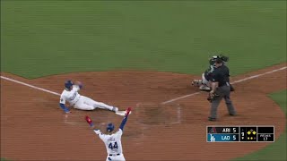 Teoscar Hernandez WALKS it off for the Dodgers with 2 Outs [upl. by Codie]