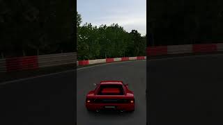 Ferrari Testarossa 93 Vs Lamborghini Countach  Gran Turismo 7  Max Tune Review  Nurburgring [upl. by Dosh810]