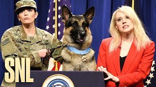 Hero Dog Press Conference  SNL [upl. by Russel]