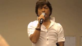 Toru Furuya doing Yamchas attack Animazement 2014 [upl. by Geaghan]