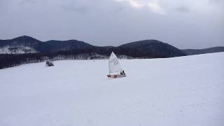 downhill opti sailing [upl. by Niajneb]