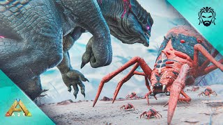 Can 10000 Araneos Defeat the King Titan  ARK Survival Evolved E160 [upl. by Roshelle]