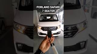 Forland Safari MPV 2024 is Best 7 Seater Car [upl. by Esil]