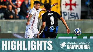 Highlights PisaSampdoria 30 [upl. by Germann321]