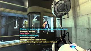 Portal 2 Walkthrough  Chapter 6  Part 3 Repulsion Gel Room 1 of 3 [upl. by Lladnik]