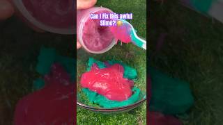 Can I FIX these SUPER OLD Slime😳 slime satisfying [upl. by Nosac]