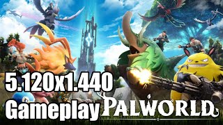 Palworld Ultrawide Gameplay 5120x1440 329 [upl. by Orvas]