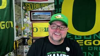 Reaction to Oregon beating Maryland 3918 at Autzen and a Preview of Wisconsin at Camp Randall [upl. by Eisse]