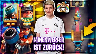 😱MINENWERFER IST ZURÜCK UNFASSBARE DOMINANZ GEGEN KONTERDECKS Clash Royale Deutsch [upl. by Eceirahs]