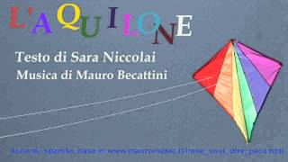 Laquilone  mauromusic canzoniperbambini [upl. by Norrad]