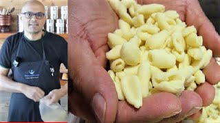 TU COME FAI LA PASTA FRESCA SENZA UOVA  Cavatelli come si fanno cavatelli con le verdure cavatelli [upl. by Itraa]