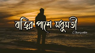 Modhumoti Lyrics Charpoka বাড়ির পাশে মধুমতী। Fazlur Rahmna Babu Lyrics video [upl. by Nosnirb]