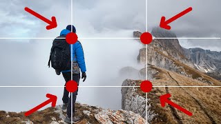 5 reglas de COMPOSICIÓN FOTOGRÁFICA APRENDE con ejemplos 📸 [upl. by Adnola936]