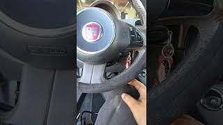 2012 fiat 500 oil light reset [upl. by Arnoldo569]