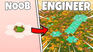 Engineering the PERFECT CITY in building strategy puzzle game Dorfromantik [upl. by Jane482]